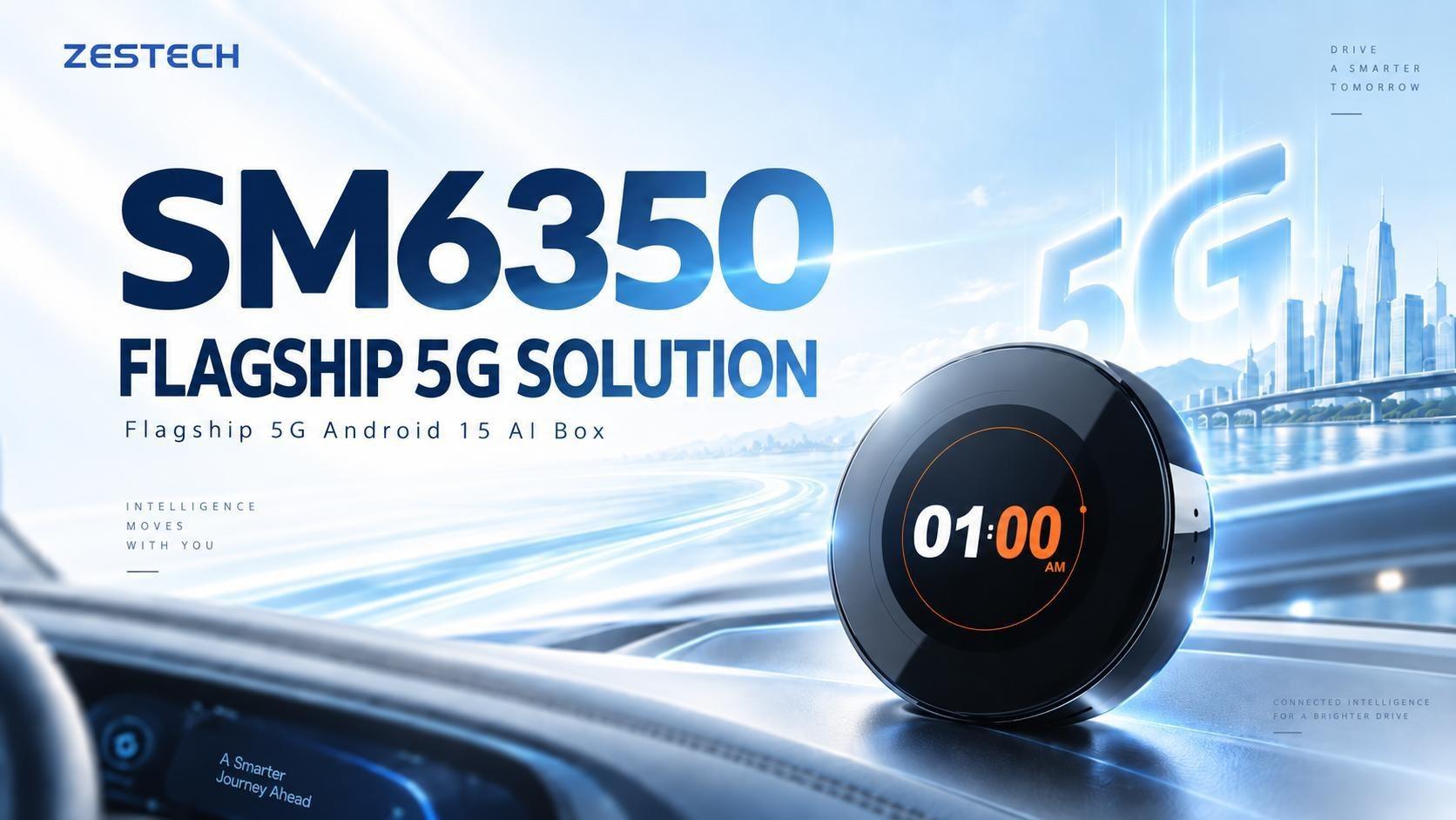 ZESTECH Flagship 5G CarPlay AI Box ZT-S48 (SM6350)