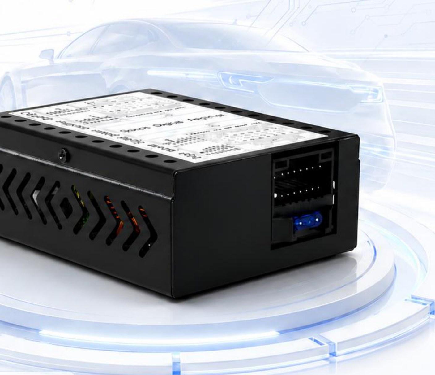 BOX02: 4x50W Class D Car Audio Digital Power Amplifier for Plug-and-Play Upgrades