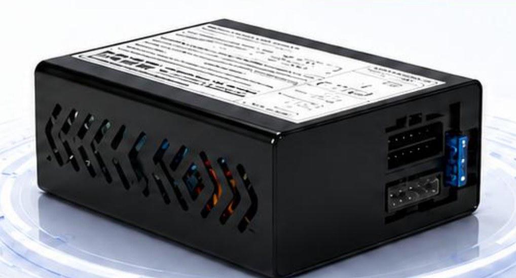 ZESTECH BOX02 digital power amplifier with heat-sink shell and connector panel