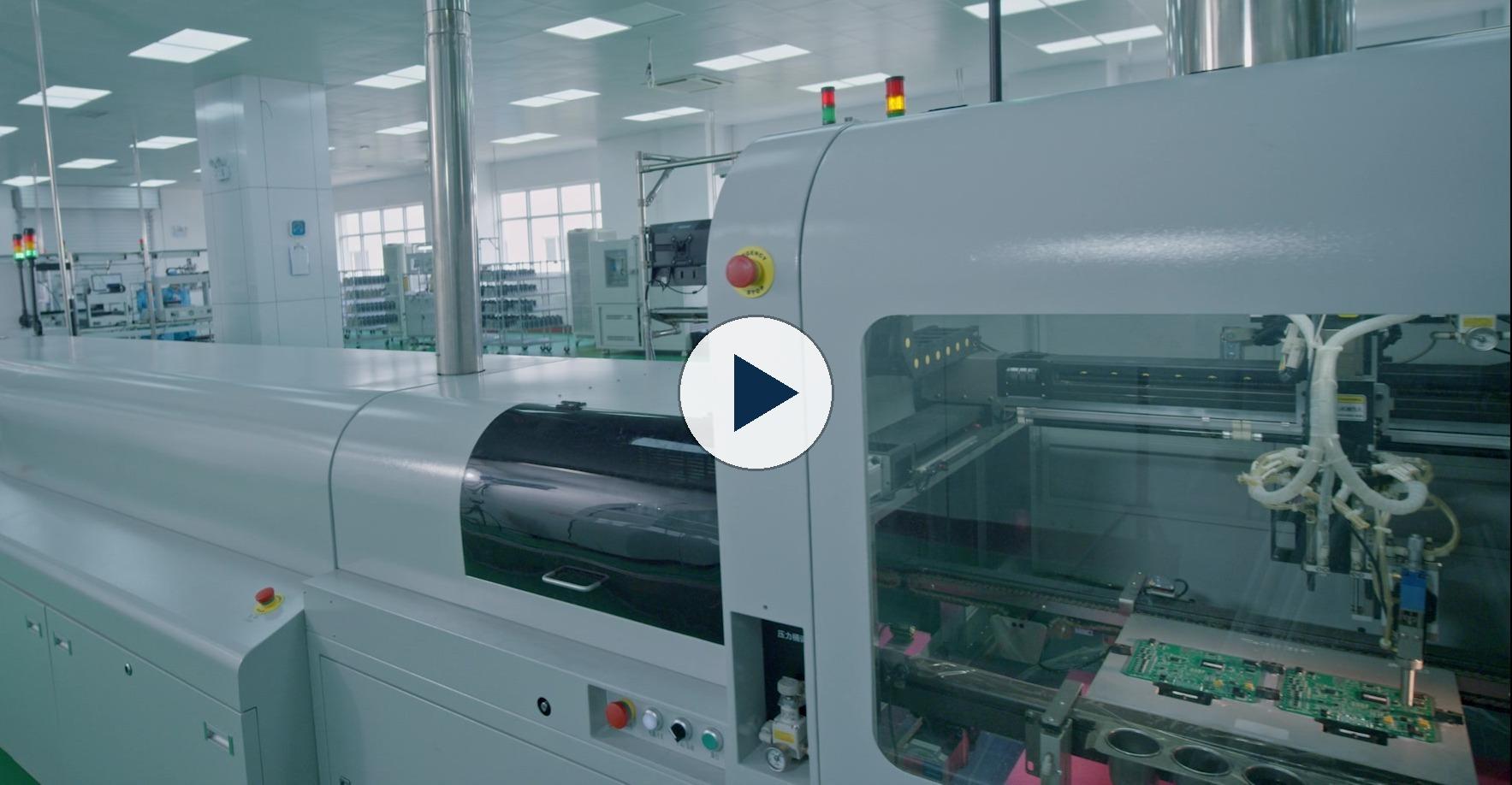 SMT production line at ZESTECH Shenzhen production base