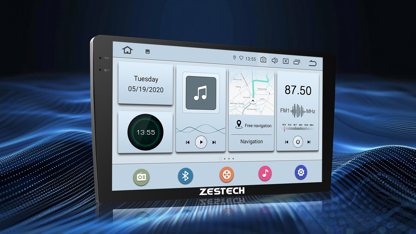 ZESTECH ZT-A88 RK3326 Android 11 car multimedia head unit