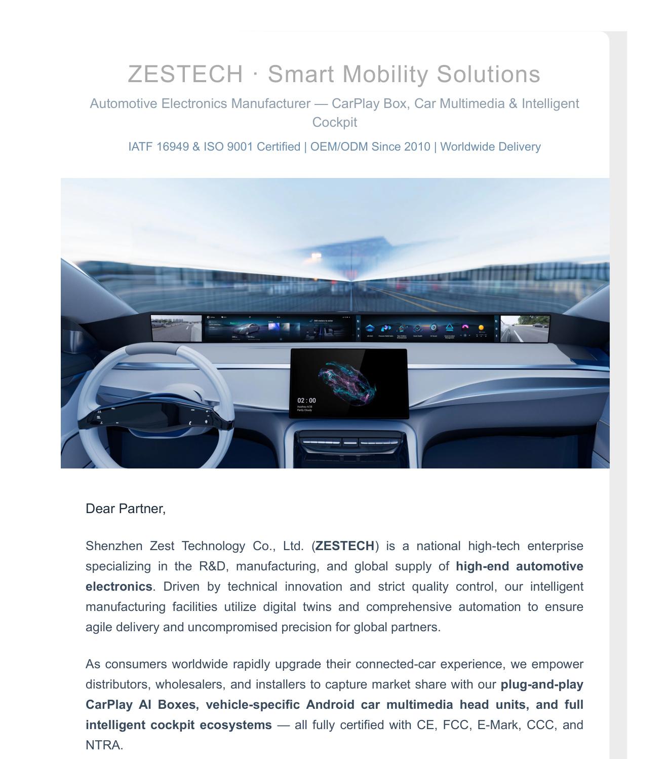 The Middle East & Iran Market: Universal Multimedia That Fits More Cars