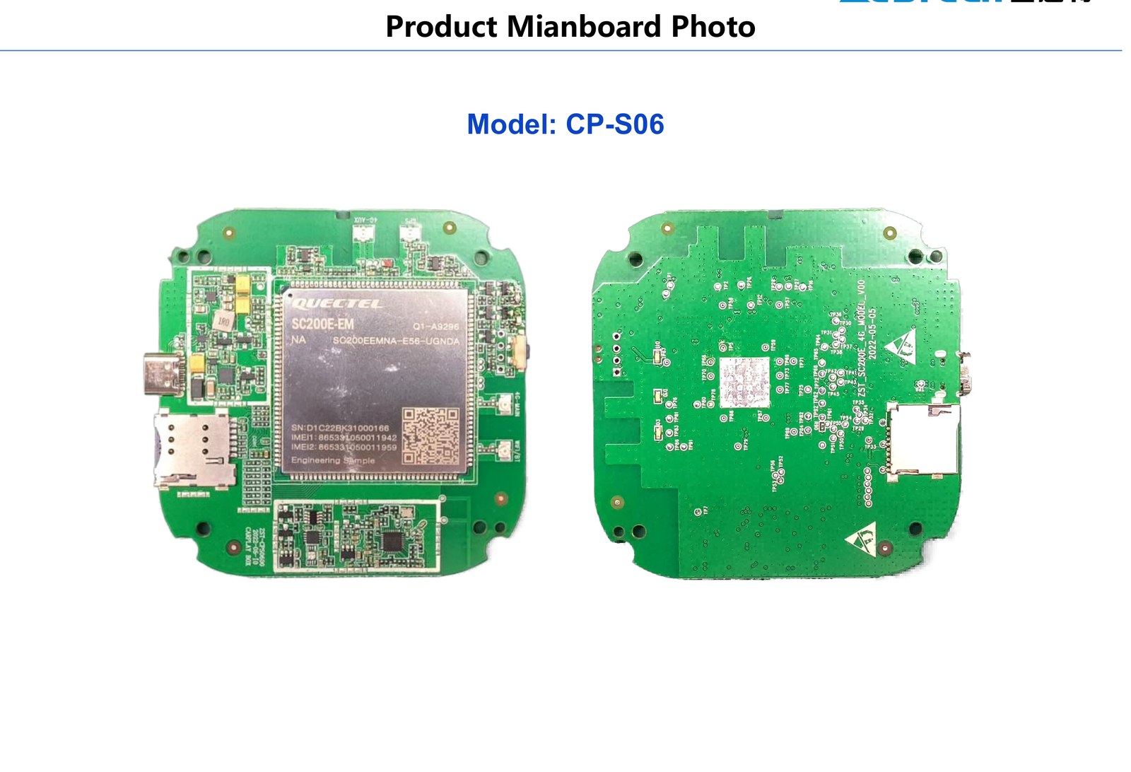 CP-S06 mainboard photo