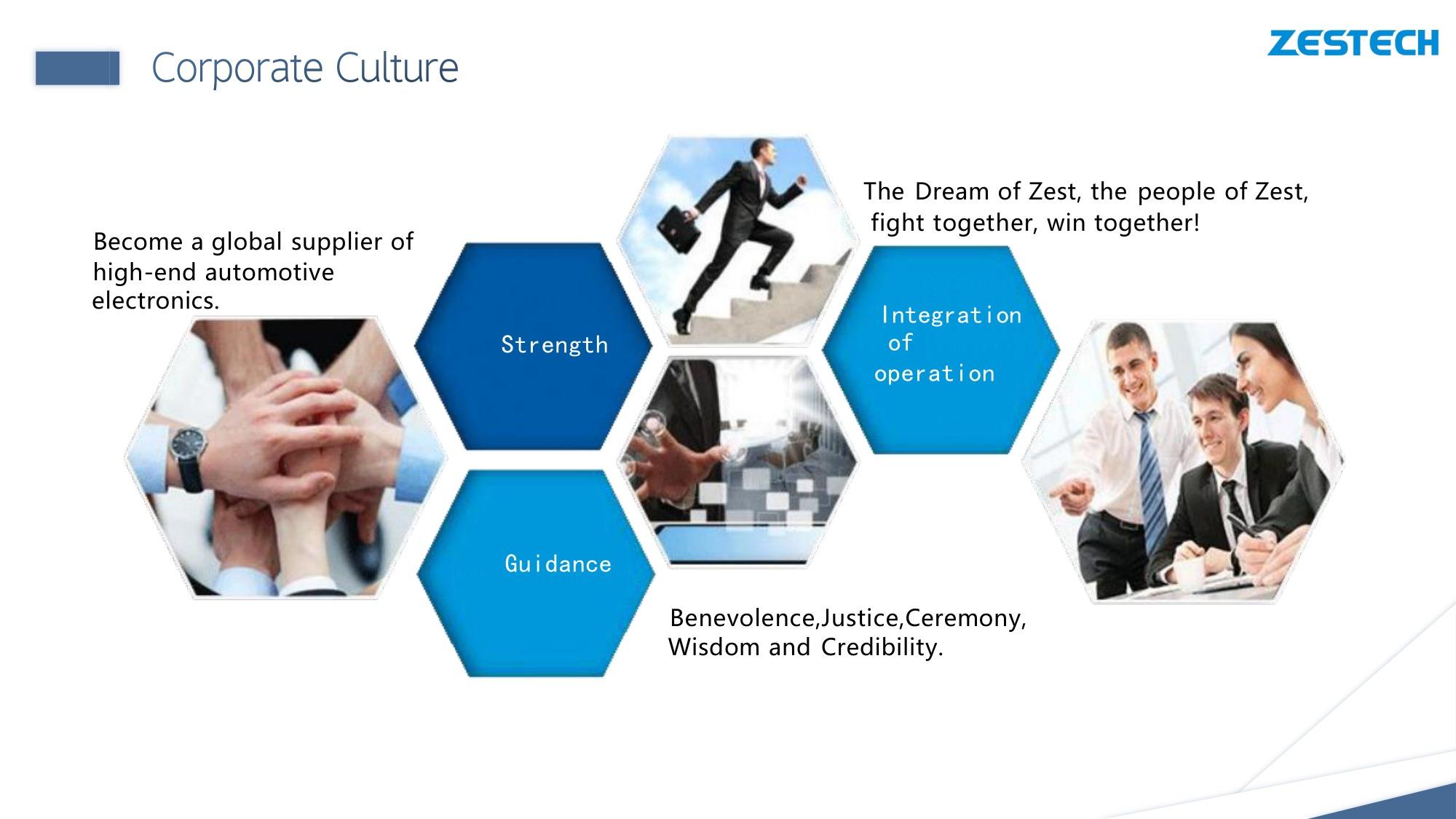 ZESTECH corporate culture